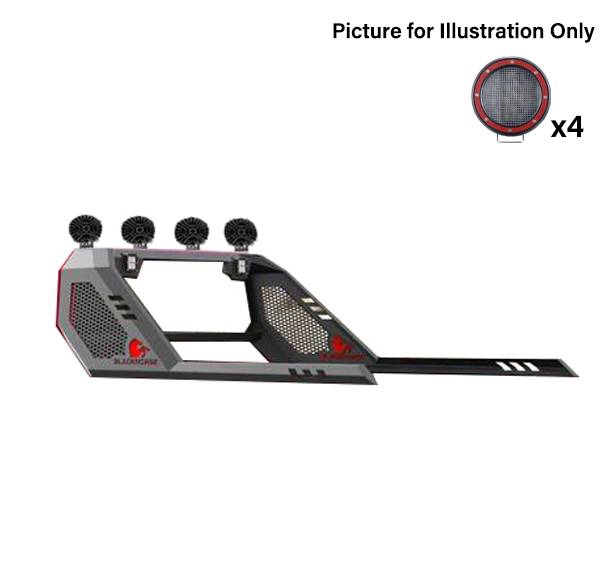 Black Horse Offroad Virb02b-Plfr Truck Bed Bar||virb02b-Plfr_2.Jpeg||86||blkvirb02bpfr||2239540
