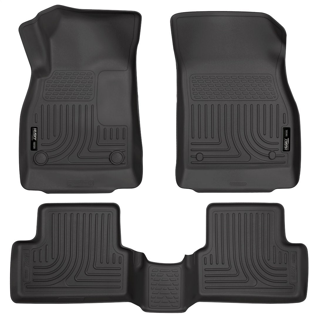 Product of Husky Liner WeatherBeater™ 98161 Black Thermoplastic Polyolefin (TPO) Floor Liner