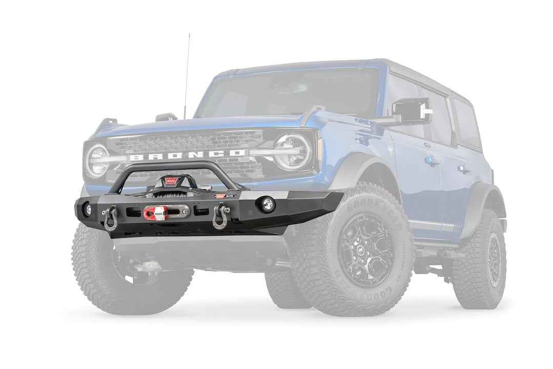 Product of Warn 107856 Elite Series Steel Powder Coated Bumper