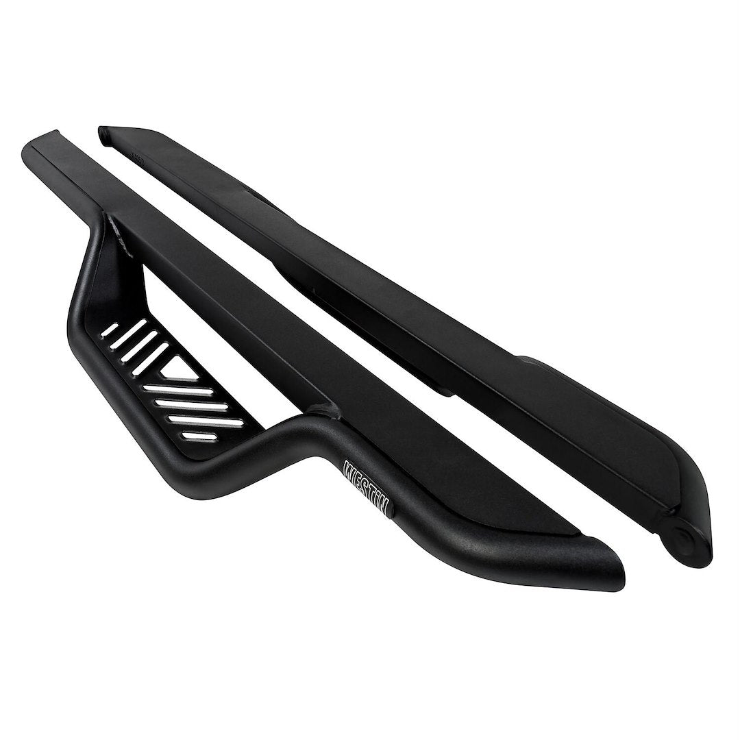 Product of Westin Automotive 20-14185 Outlaw Nerf Bar With Drop Down Steps