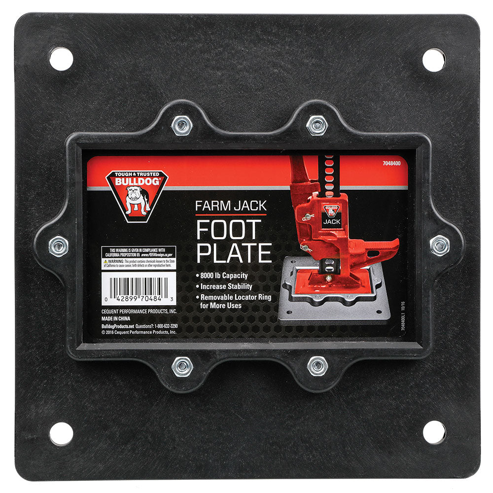 Product of Bulldog 7048400 Trailer Tongue Jack Foot Plate