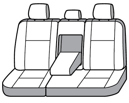 Product of Covercraft GTF4239ABENBC Endura PrecisionFit® Black/ Charcoal Nylon Polyester Fabric Seat Cover