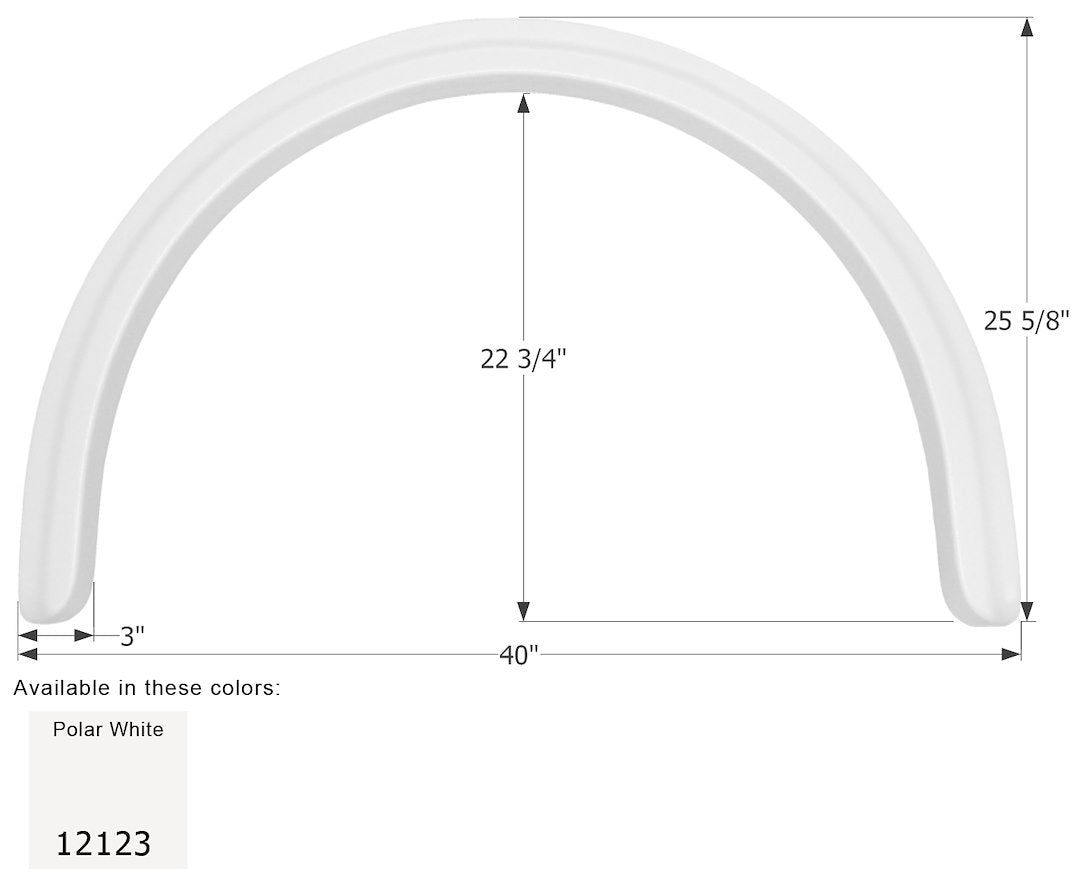 Product of Icon 12123 Fender Skirt