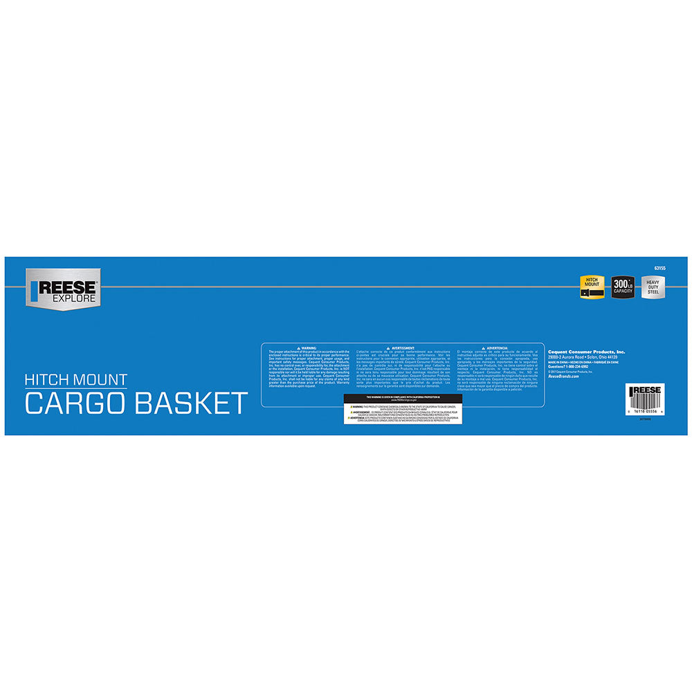 Product of Reese 63155 Trailer Hitch Cargo Carrier
