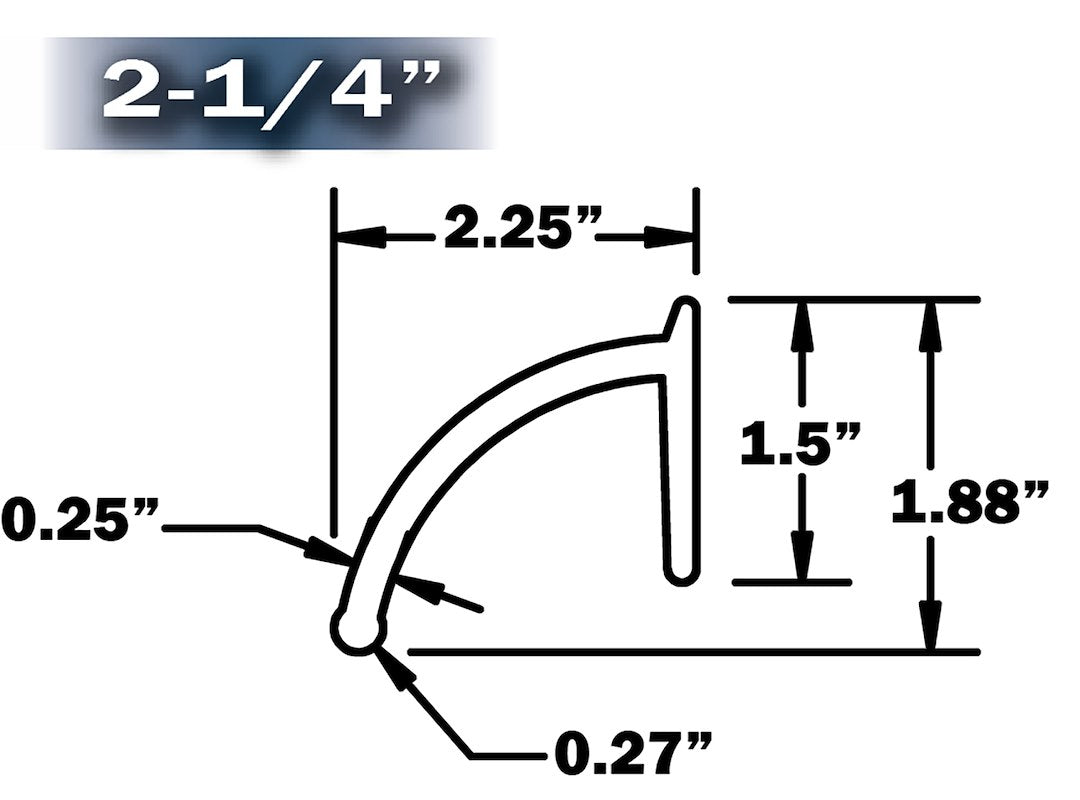 Pacer Performance 52-170 Fender Flare||nolip-Dimensions.Jpg||87||p6252170||1639880