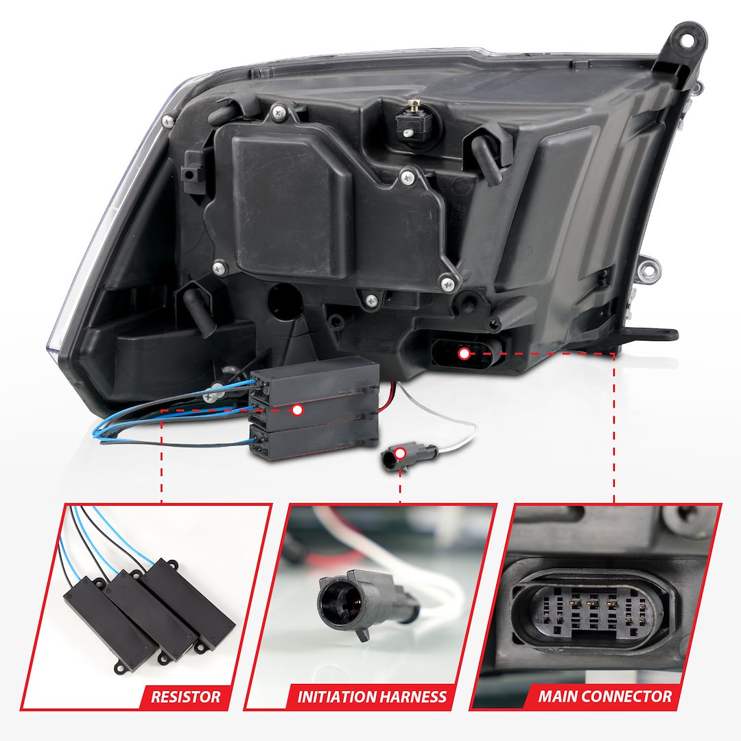 Product of Anzo Usa 111595 Headlight Assembly