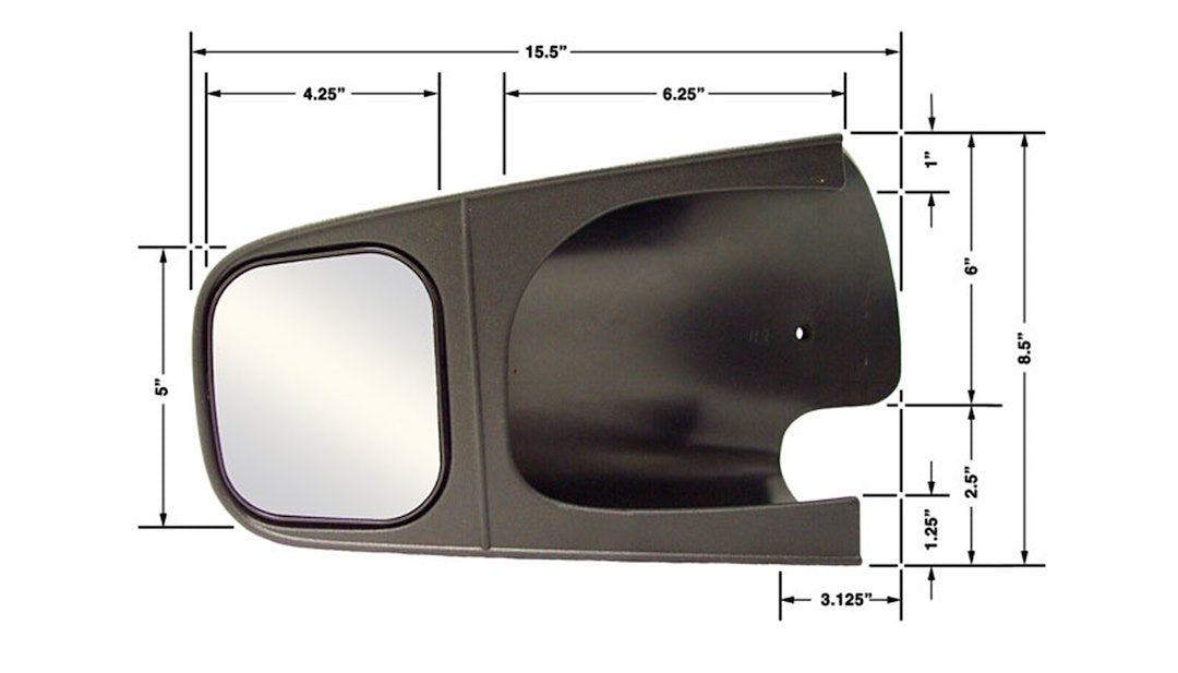 Product of Cipa Usa 10500 Exterior Towing Mirror