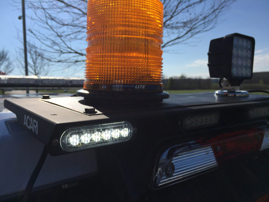 Product of Acari Fleet Solutions Rtm-101-Lp-Wt Warning Light Mount