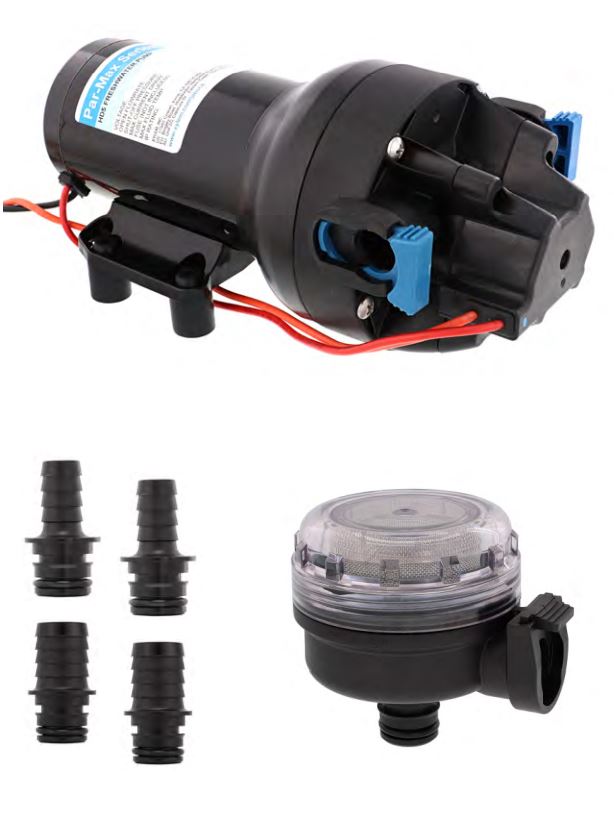 Product of Jabsco P501j-118s-3a Fresh Water Pump