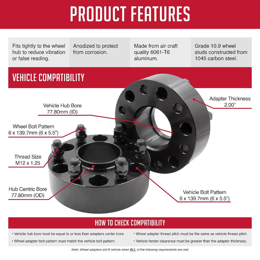 Product of Coyote Wheel Accessories 6550-6550h-E125 Wheel Adapter