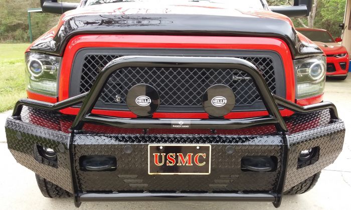 Product of Ranch Hand BSD101BL1S SUMMIT Steel Matte Bumper