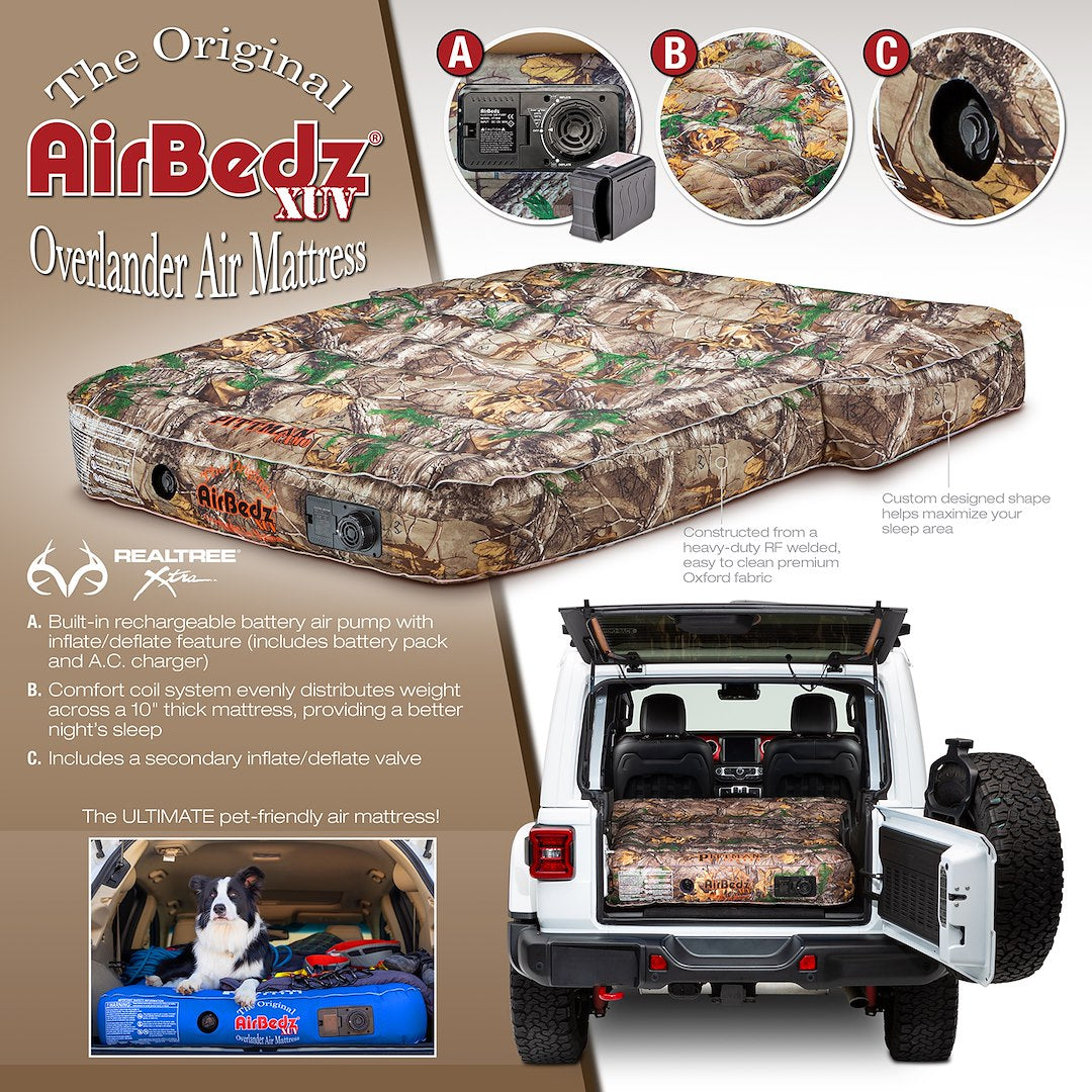 Airbedz By Pittman Outdoors Ppi-Cmo_Xuv Rear Seat Air Mattress||ppi-Cmo_Xuv_Specs And Callouts_1500x1500.Jpg||92||abzppicmoxuv||1526836