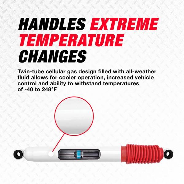 Product of Rancho RS5418 Single Twin Tube Steering Stabilizer