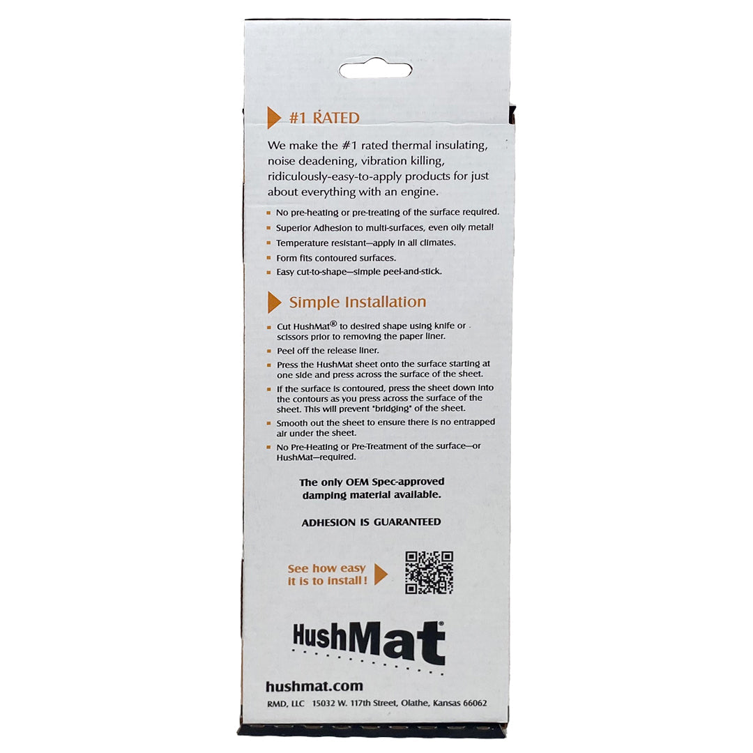 Hushmat 10150 Sound Dampening Kit||10150_6.Jpg||91||hsh10150||1280437