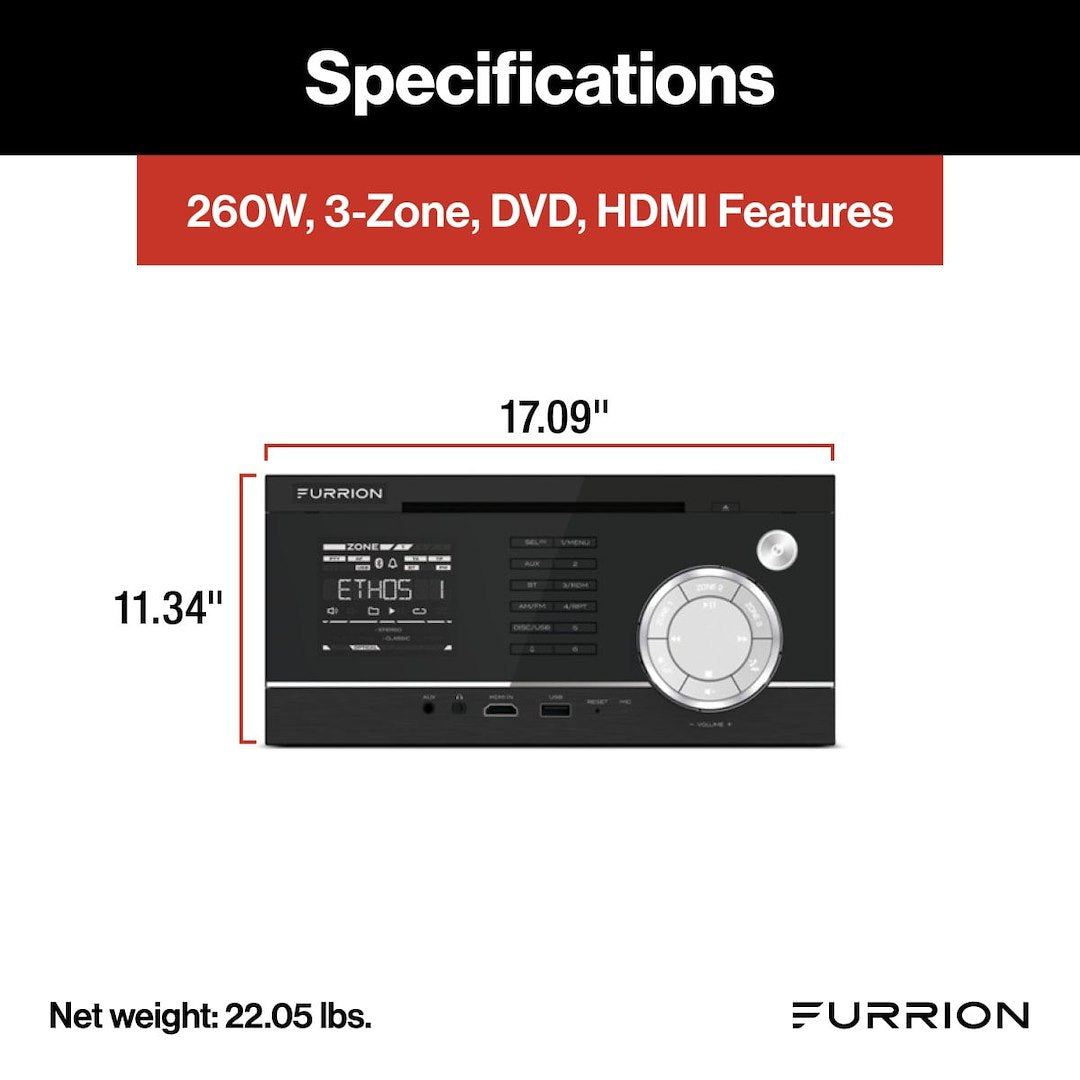 Product of Furrion Llc Dv1230-Bl Radio