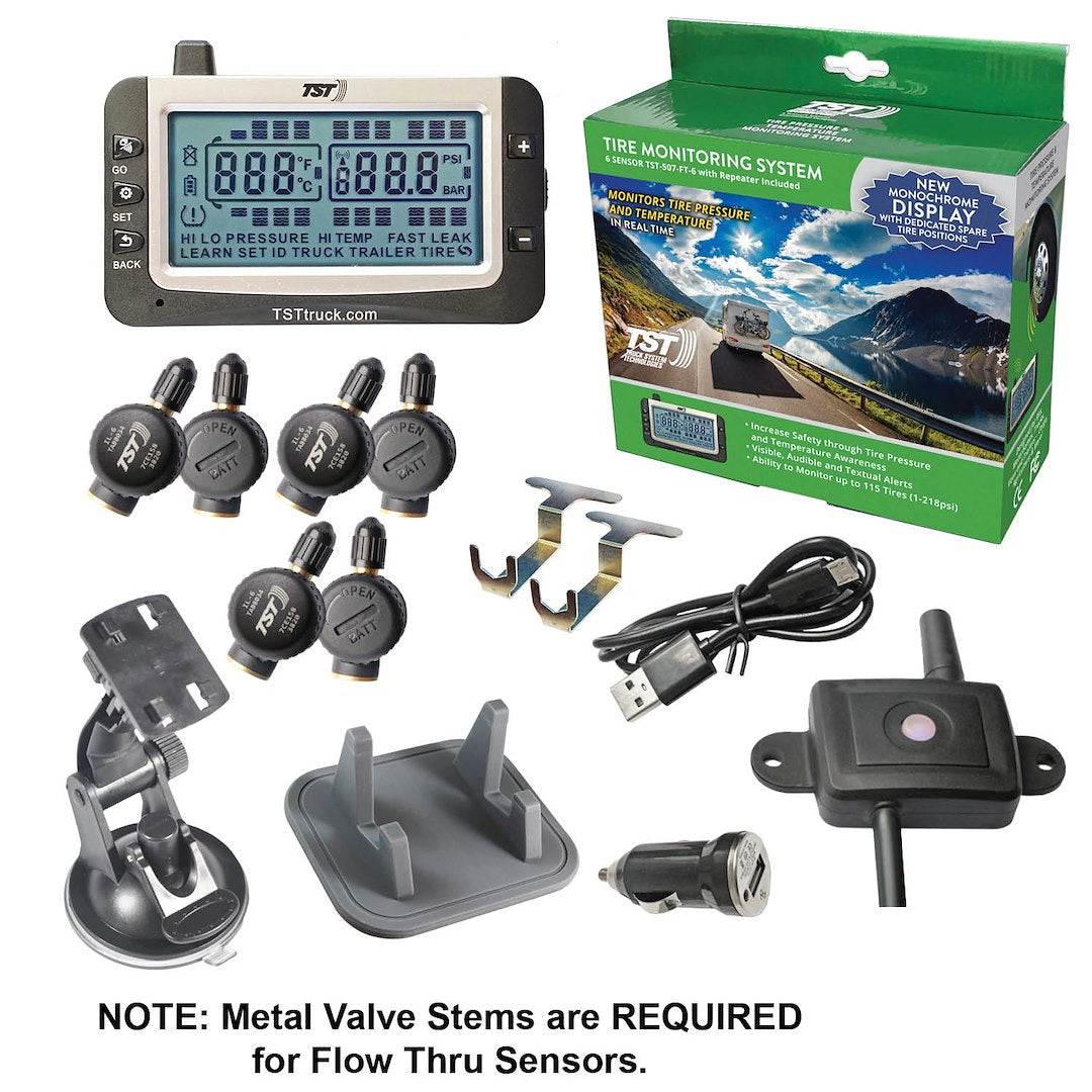 Truck System Technology (Tst) Tst-507-Ft-6 Tire Pressure Monitoring System - Tpms||tst-507-Ft-6-Web Images-1.Jpg||85||tsttst507ft6||1317588