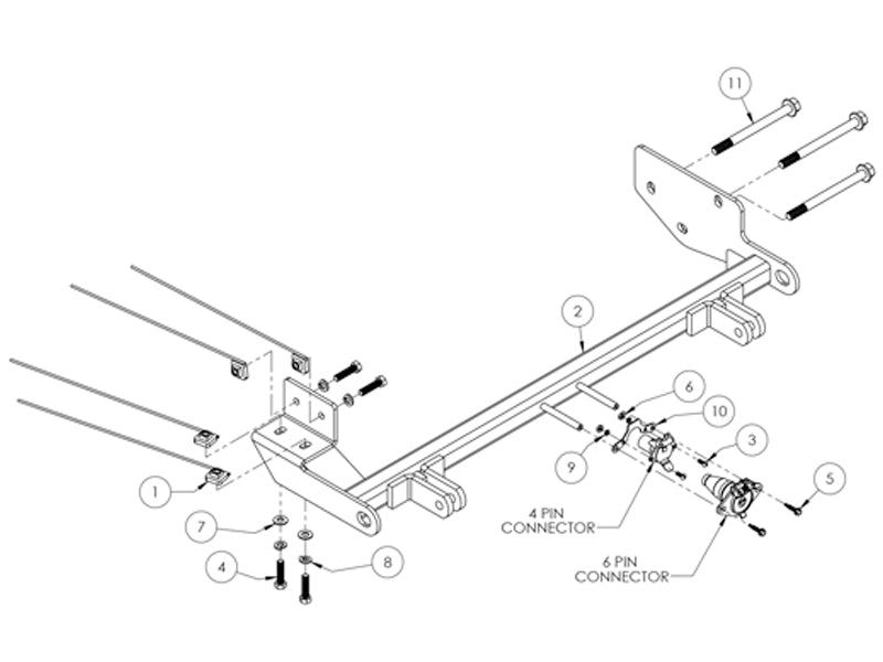 Blue Ox Bx1118 Vehicle Baseplate||bx1118-Schematic.Jpg||87||b1bbx1118||1726514
