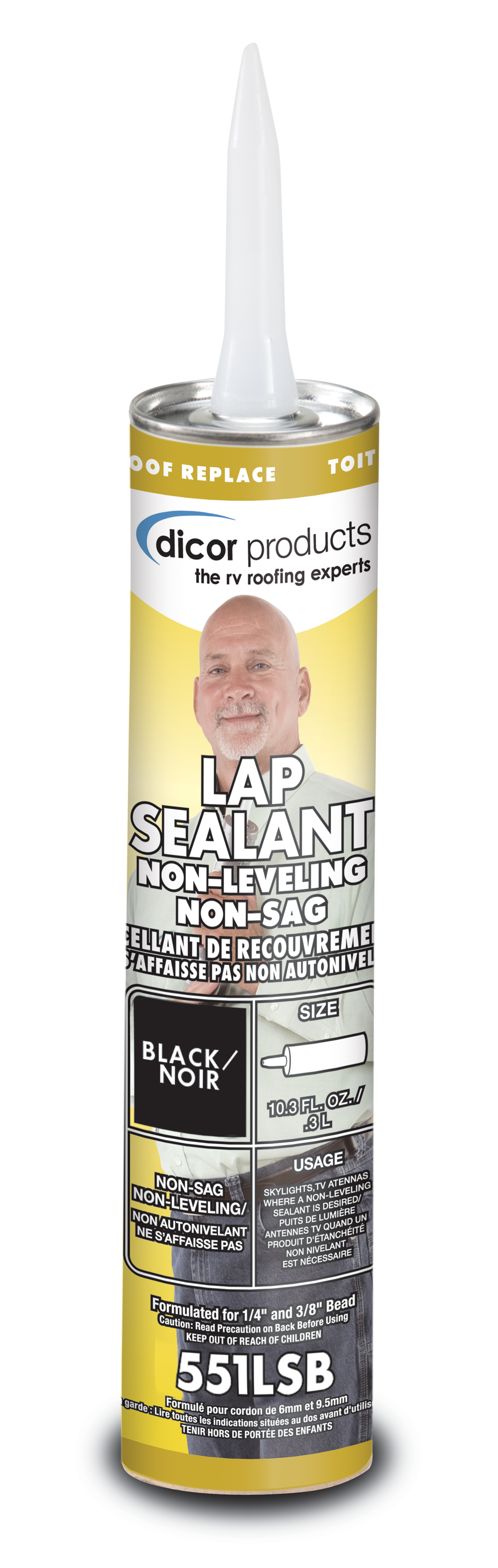 Product of Dicor Corp. 551lsb-1 Roof Sealant