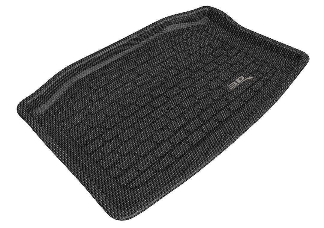 Product of 3D Mats M1TL0211309 Black Thermoplastic Rubber Of Carbon Fiber Texture Back Of 2nd Row Seat Cargo Area Liner