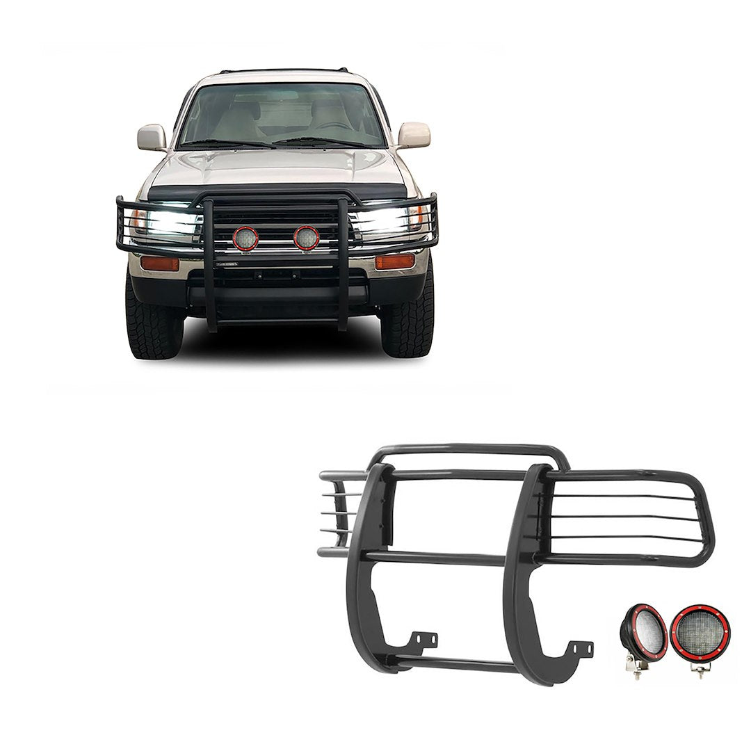 Product of Black Horse Offroad 17T80202MA-PLFR Grille Guard