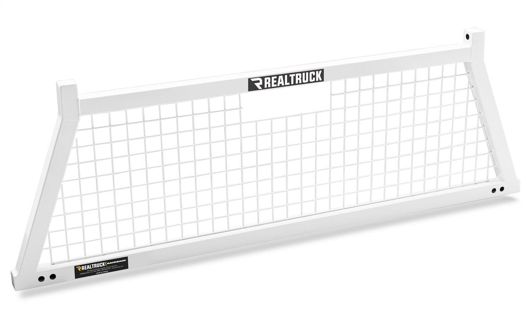 Backrack 10800w Headache Rack||brkbrk_Full_Safety_Rack_White_Offvehicle_Side.Jpg||86||b1a10800w||1571121