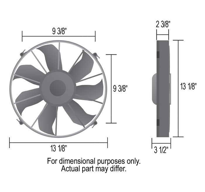 Product of Derale 16924 Cooling Fan