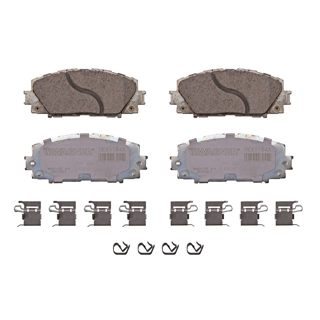 Wagner Brakes Oex1184a Brake Pad||oex1184a.Jpg||85||w66oex1184a||2221147