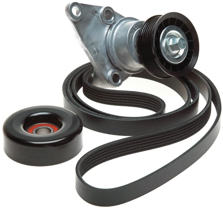 Product of Gates 90k-38158 Serpentine Belt Drive Component Kit