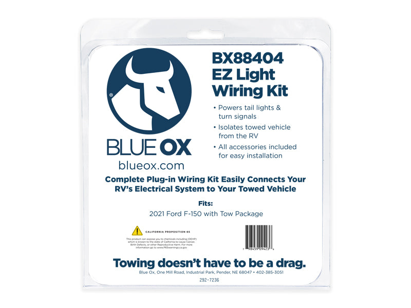 Product of Blue Ox Bx88404 Towed Vehicle Wiring Kit