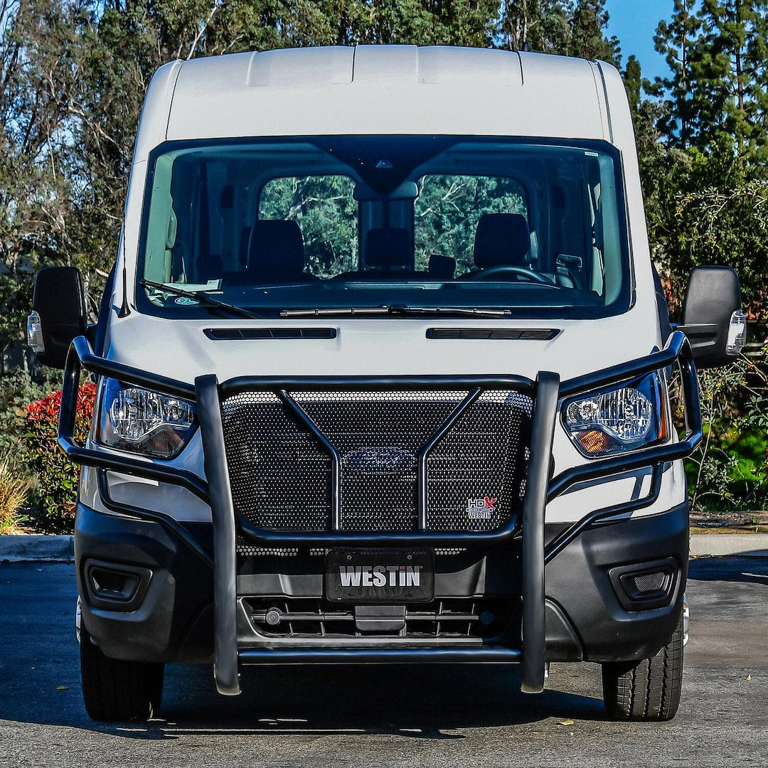 Product of Westin Automotive 57-4055 Grille Guard 1-Piece Black Powder Coated