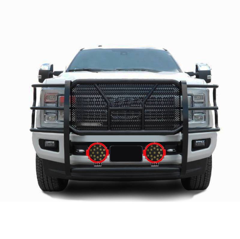 Black Horse Offroad Ru-Fof217-B-Plr Grille Guard||ru-Fof217-B-Plr_7.Jpg||92||blkrufof217bp||2239291
