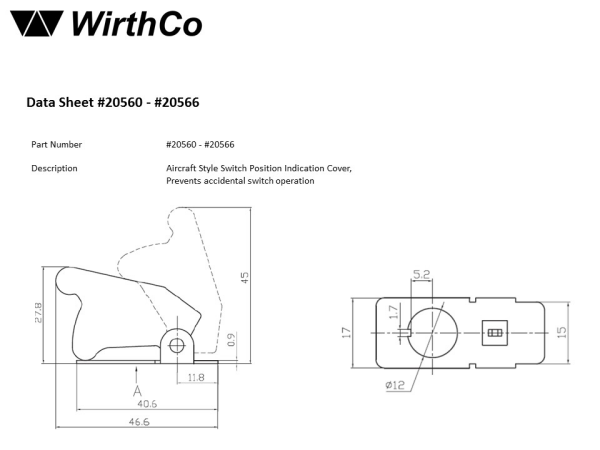 Product of Wirthco 20563 Toggle Switch Cover
