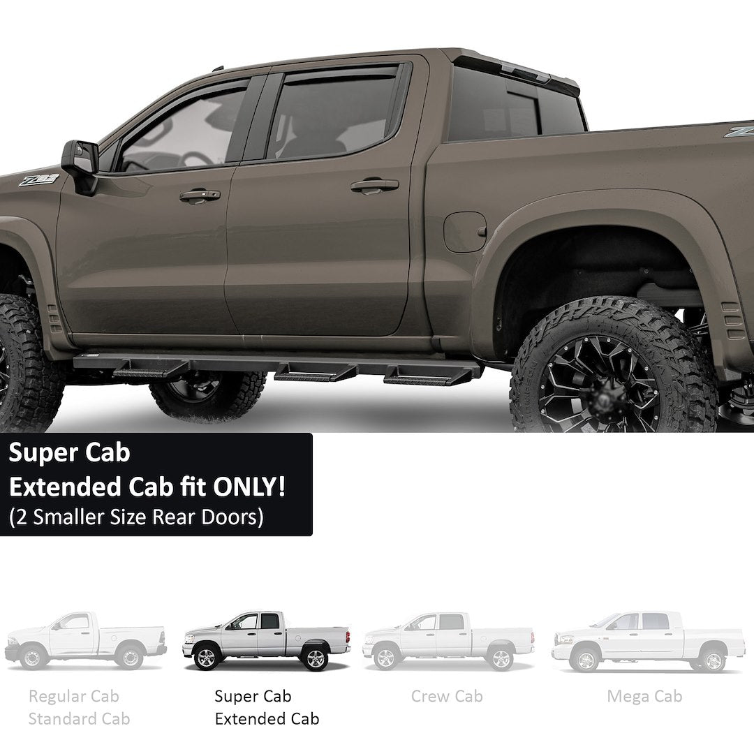 Product of Black Horse Offroad 1494974IN Inside Channel Rainguard