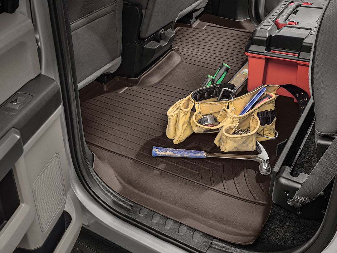 Product of Weathertech (USA) FloorLiner ™ 4715454 Cocoa/ Taupe Thermoplastic Polyolefin (TPO) Floor Liner