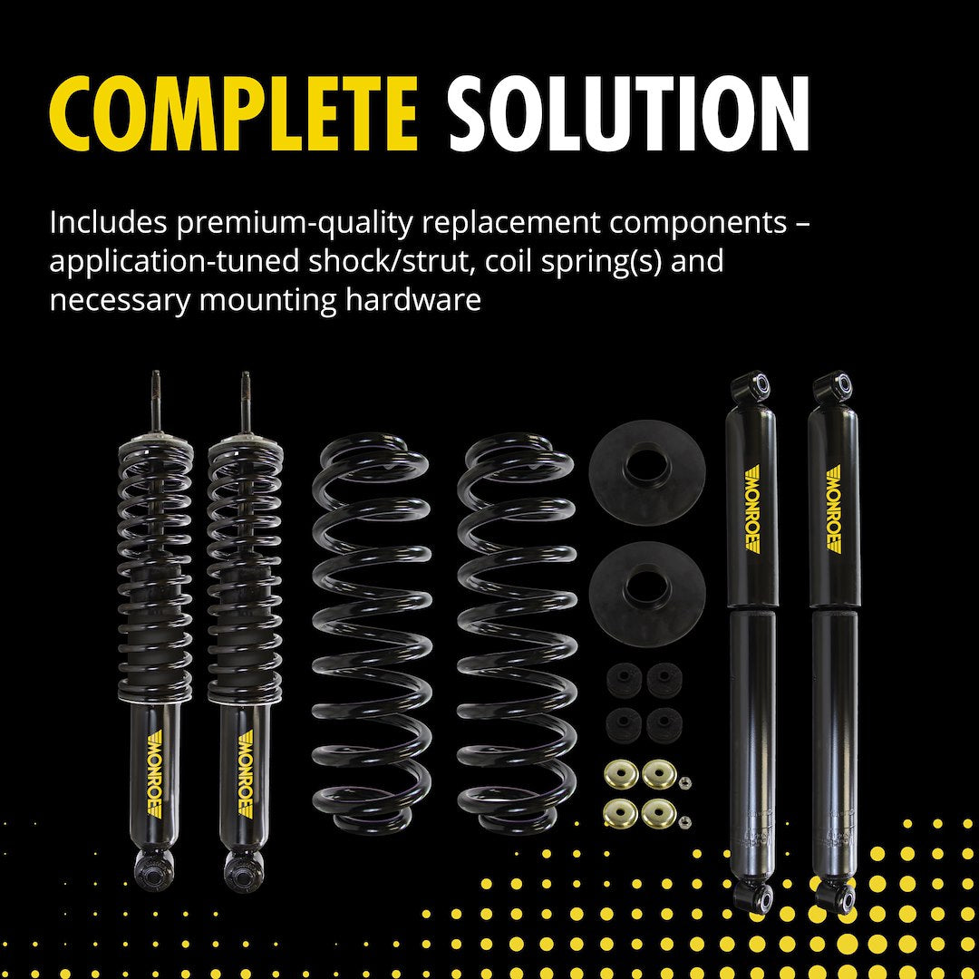 Product of Monroe 90028c3 Air Spring To Coil Spring Conversion Kit