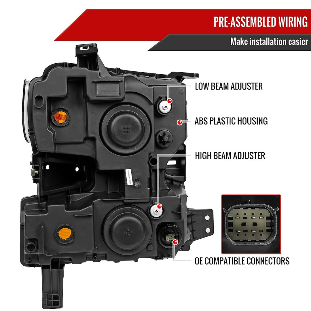 Spec-D Tuning 2lh-Siv1915jm-Ro Headlight Assembly||2lh-Siv1915jm-Ro_7.Jpg||92||sdtiv1915jmro||1563760