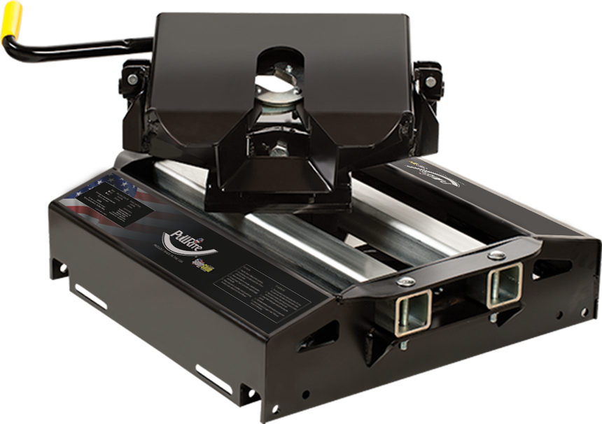 Product of PullRite 4400 Sliding 20000 Pound 4-Way Fifth Wheel Trailer Hitch