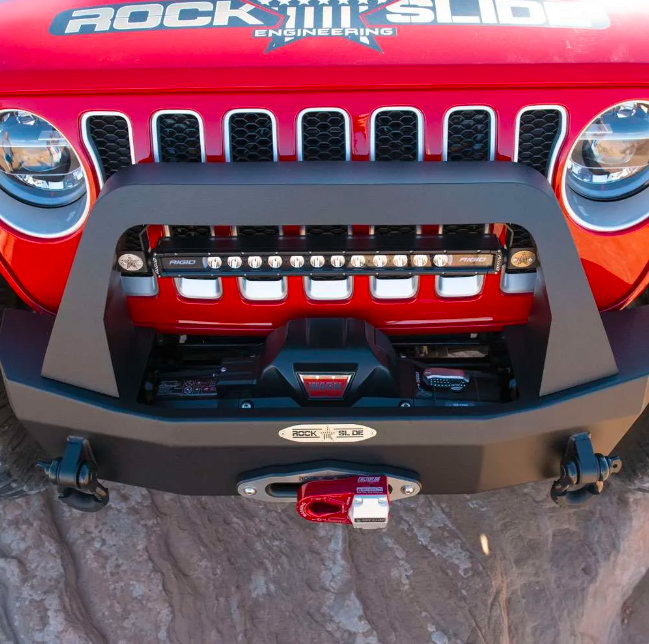 Product of Rockslide Engineering FB-BB Bull Bar with skid plate