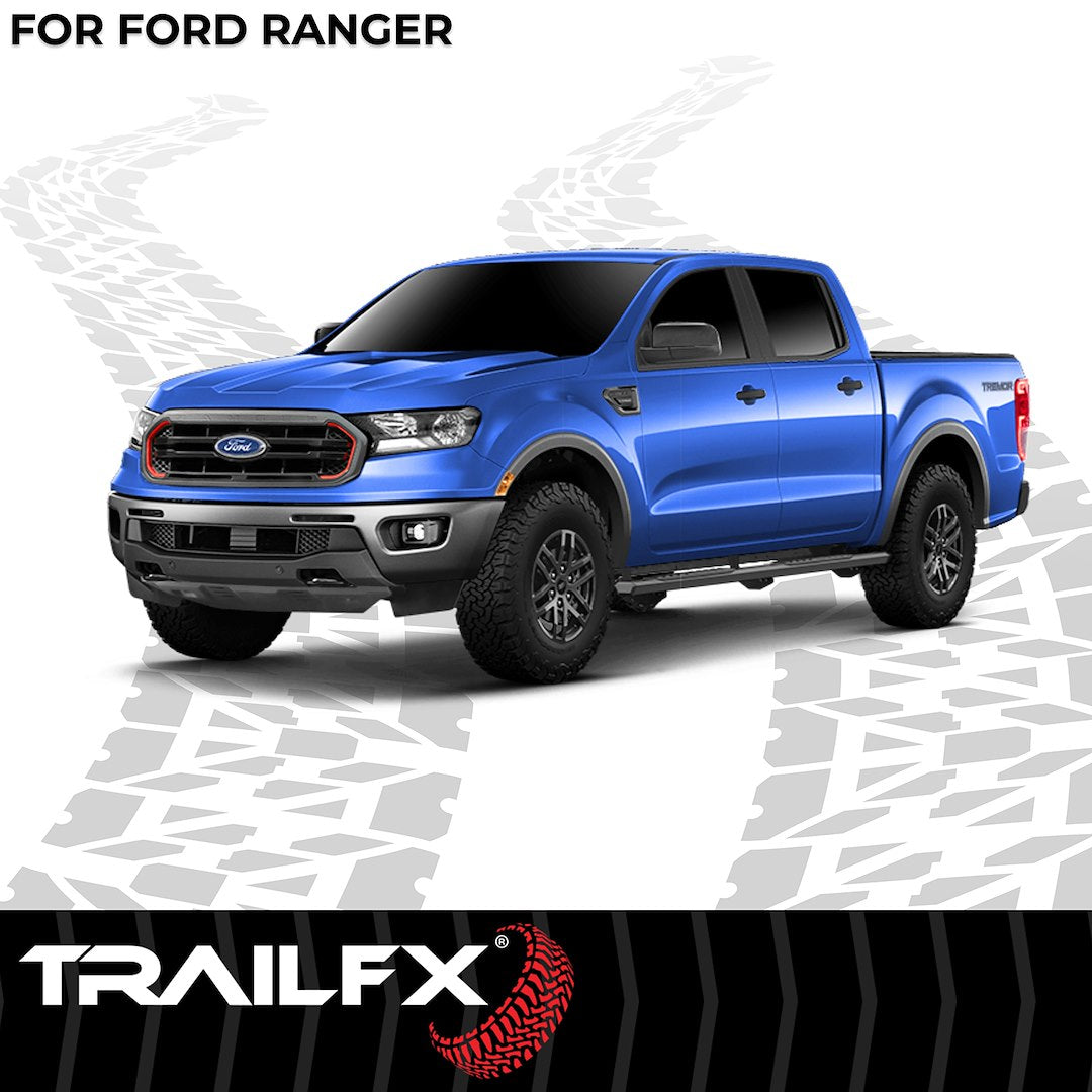 Product of TrailFX AL4014B TrailFX A4 Series Nerf Bar With Surface Steps