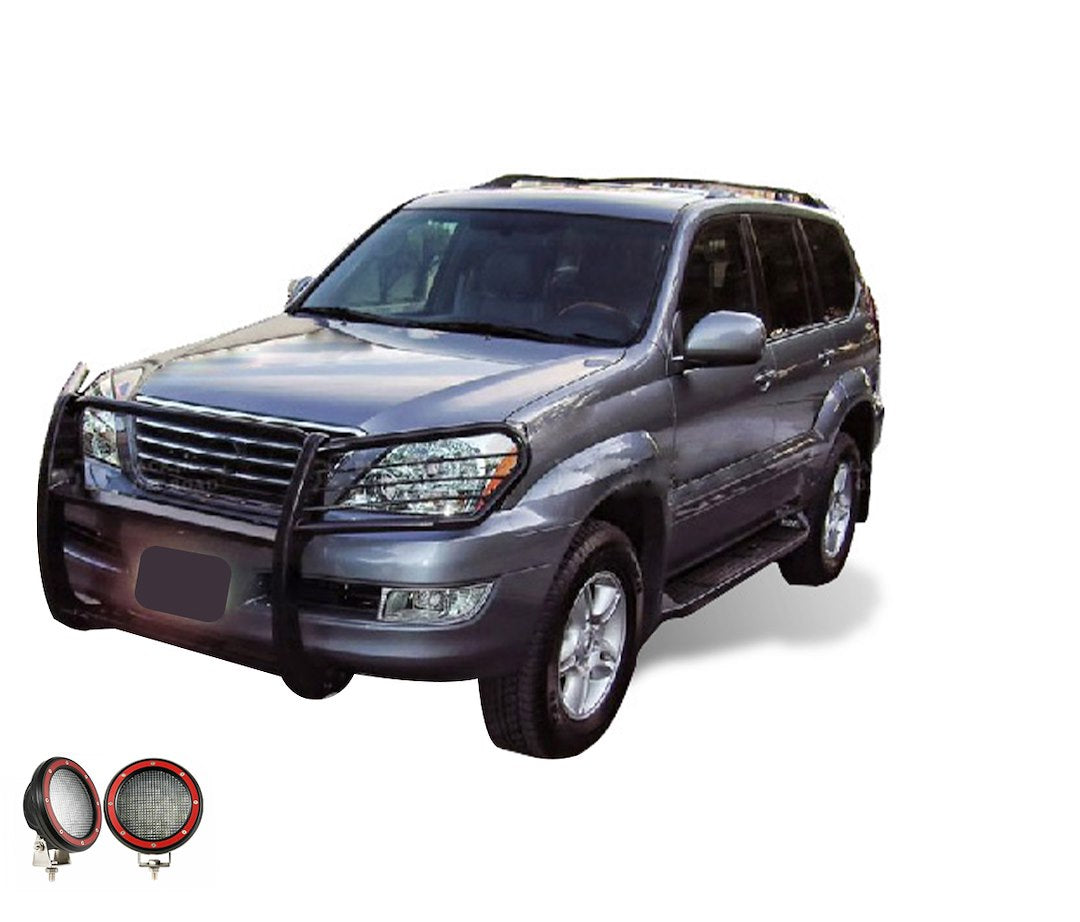 Product of Black Horse Offroad 17TU26MA-PLFR Grille Guard