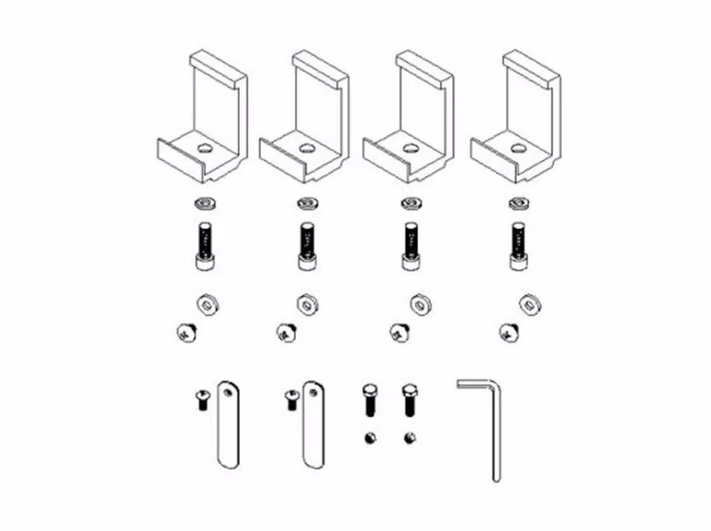 Product of Roll-N-Lock 119-449 Tonneau Cover Mounting Hardware