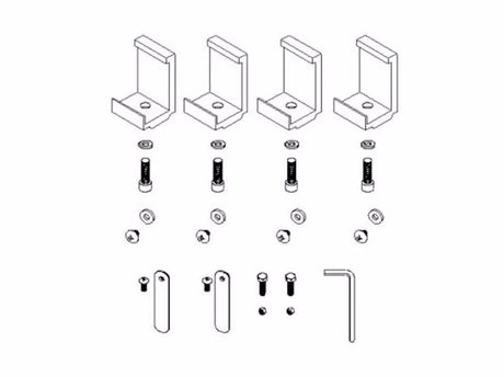 Product of Roll-N-Lock 119-449 Tonneau Cover Mounting Hardware