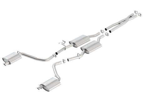 Product of Borla 140686 ATAK ® Series Cat Back System Dual Exhaust System Kit