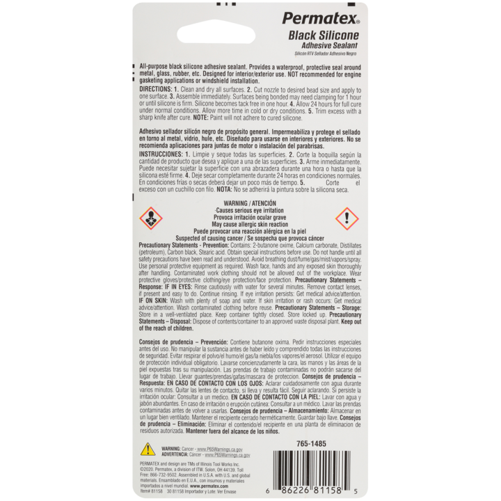 Product of Permatex 81158 Adhesive Sealant