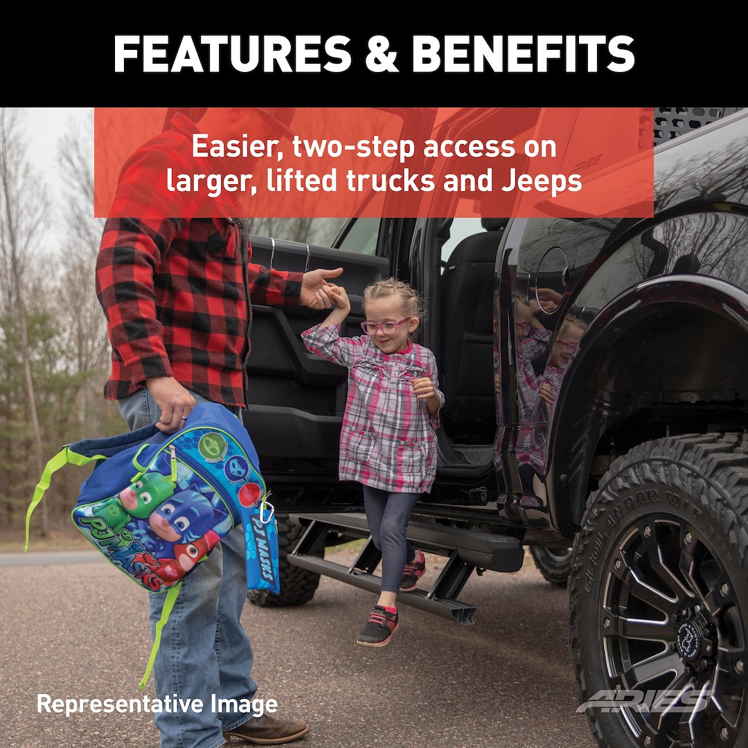 Product of ARIES ActionTrac Running Boards Component (3025179)