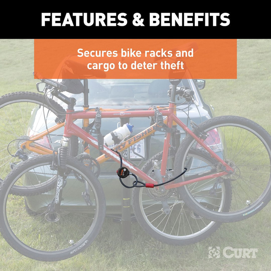 Curt 23666 Bike Rack Bicycle Lock||||88||c9323666||2011215