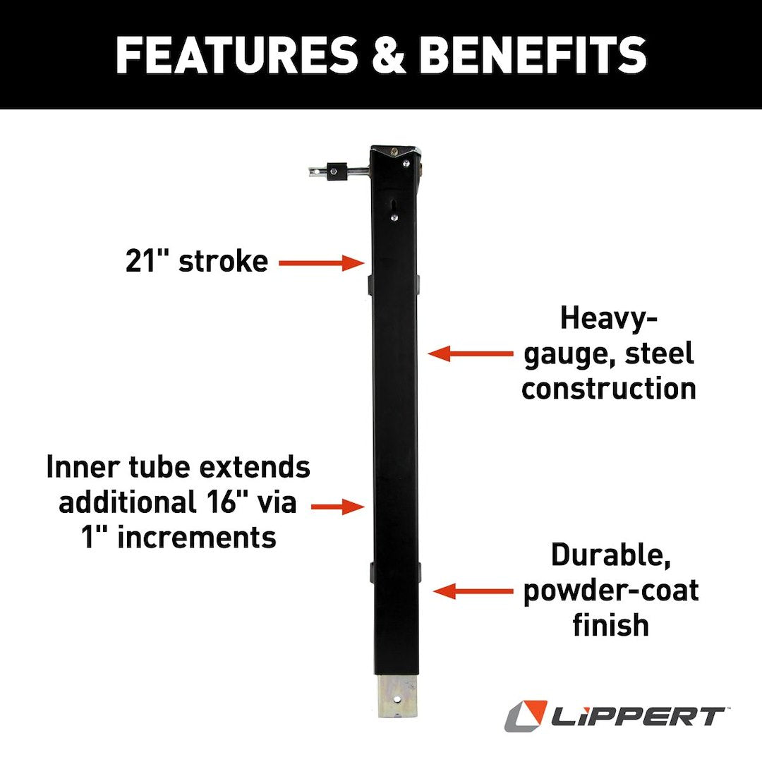 Product of Lippert Components 179013 Trailer Landing Gear Leg