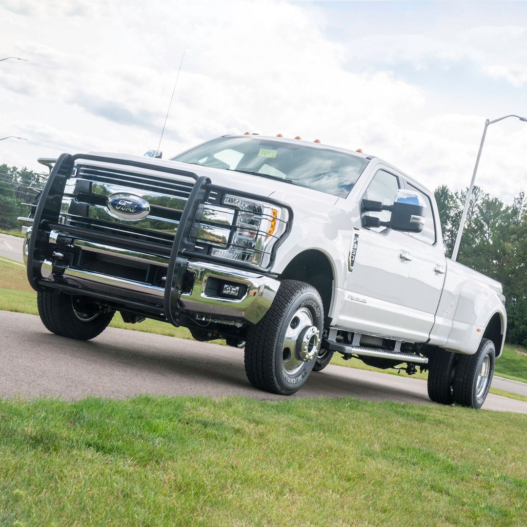 Product of Aries 3067 Grille Guard 1-Piece Black Semi Gloss Powder Coated