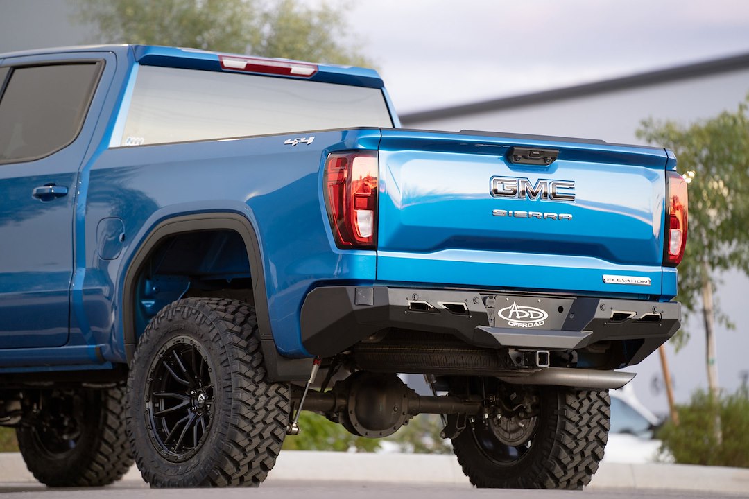 Product of Addictive Desert Designs R14020NA0103 Black Label Steel Powder Coated Bumper