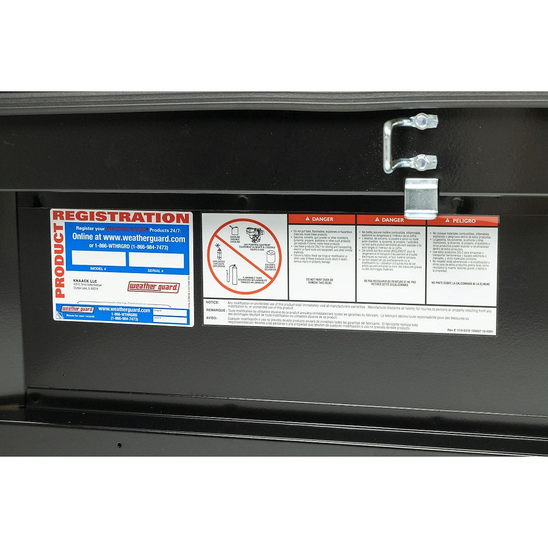 Product of Weather Guard (Werner) 126-5-04 Standard Profile Toolbox